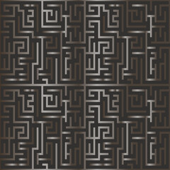 Full Seamless Modern Geometric Texture Pattern Vector. Classic Halftone Design Fabric Print Background illustration for textile.