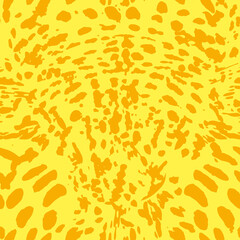 Full seamless tiger stripes animal skin texture pattern. Design for tiger colored textile fabric print. Suitable for fashion use.