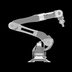 illustrative image of robot arm 