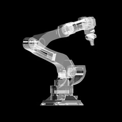 illustrative image of robot arm 