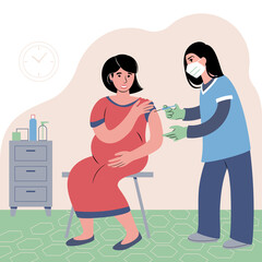 Vaccination procedure.