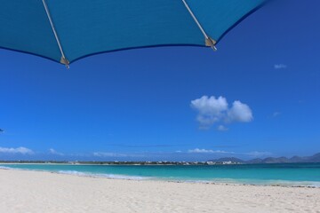 Caribbean seascape in St Barth