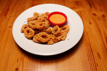 fried calamari rings