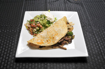 Traditional Mexican Quesadilla