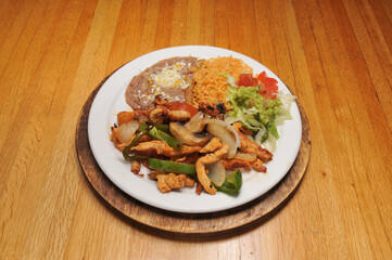 Mexican Shrimp Fajitas