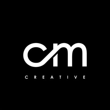 CM Letter Initial Logo Design Template Vector Illustration