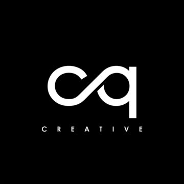 CQ Letter Initial Logo Design Template Vector Illustration