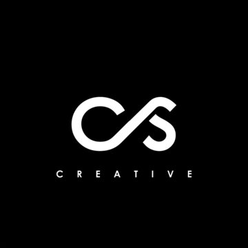 CS Letter Initial Logo Design Template Vector Illustration