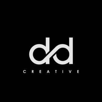 DD Letter Initial Logo Design Template Vector Illustration