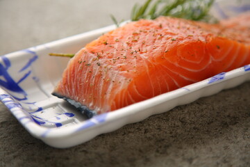 연어 사시미 sashimi  さしみ 刺身 a whole salmon 