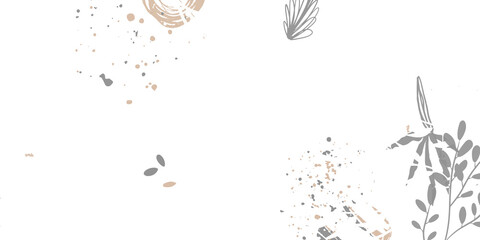 Trendy bohemian abstract square art templates with floral and geometric elements. For social media posts, mobile apps, banners design and web/internet ads. Fashion backgrounds. Boho style background