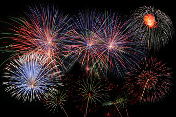 Fototapeta na wymiar The Great Fireworks
