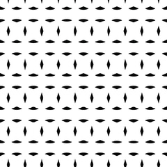  Geometric vector pattern with triangular elements. Seamless abstract ornament for wallpapers and backgrounds. Black and white patterns.. 