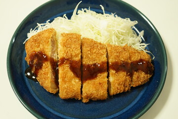 Pork Tonkatsu, Japanese Pork Cutlet - 豚カツ 和食