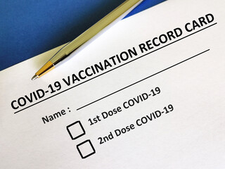 Questionnaire about vaccines