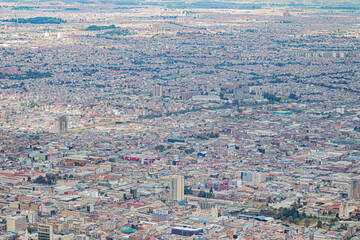 view of the city Bogotá