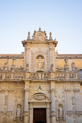 Lecce Puglia Italy baroque Duomo facade