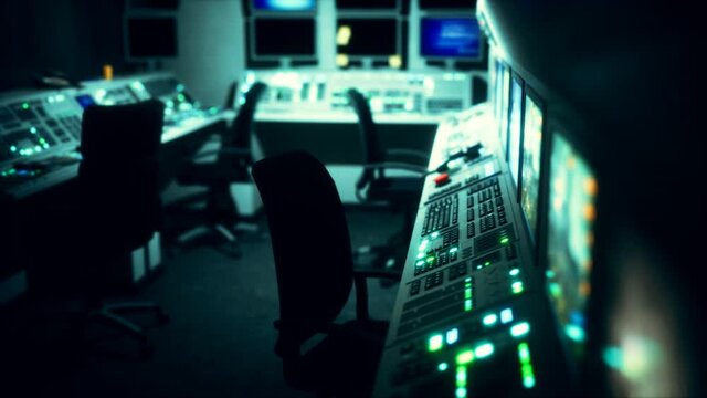 Equipment of empty central control room