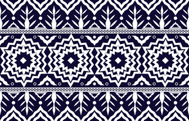 Ethnic cloth geometric pattern. On Asian style rug EP.6.