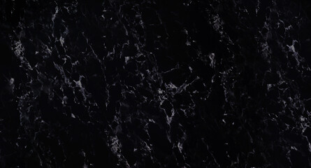 Black marble texture background with natural white pattern, marble stone wall for web design