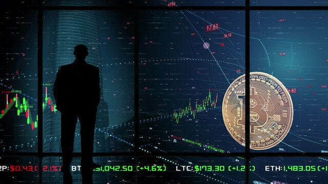 Cryptocurrency trading and price charts