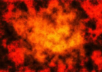 溶岩　火山　火口　背景素材