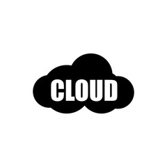 Cloud template vector