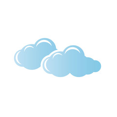 Cloud template vector