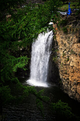 Orkhon Falls is one of the best sights in central Mongolia.