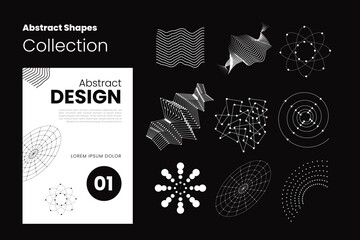 Abstract Shapes Element Poster Collections