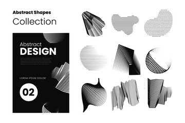 Abstract Shapes Element Poster Collections