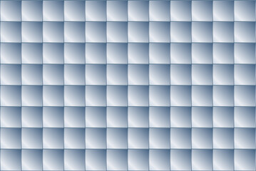 Fondo de baldosas azules simétricos en cuadrados.