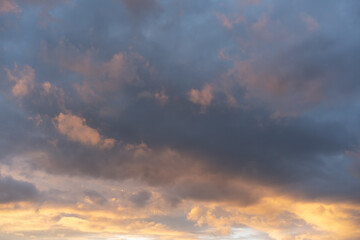 Fototapeta premium Sunset sky