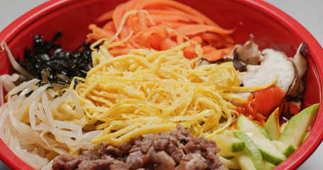 Korean cuisine take away box