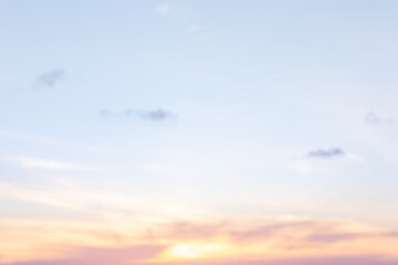 sky Natural colors Evening sky Shine new day for Heaven, The light from heaven from the sky is a mystery, In the twilight golden atmosphere, World Environment Day, World
