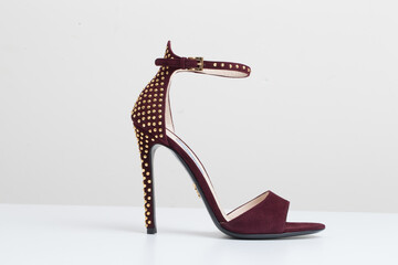 Woman shoe on high heel