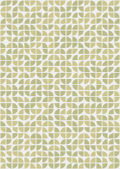 Abstract Geometric Pattern generative computational art illustration