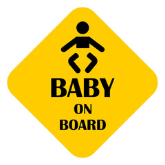 Baby on a board