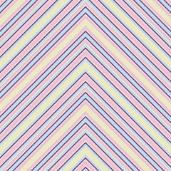 Rainbow Chevron Diagonal Stripes seamless pattern background