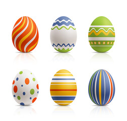 Decorated Easter eggs