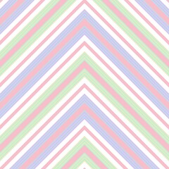 Rainbow Chevron Diagonal Stripes seamless pattern background