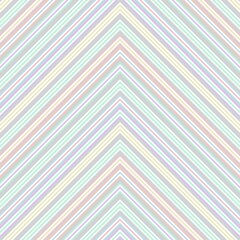 Rainbow Chevron Diagonal Stripes seamless pattern background