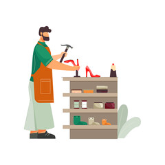 Female Shoe Repair Composition