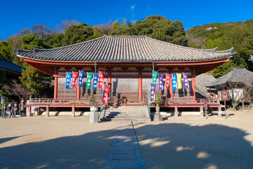 Obraz premium 尾道 浄土寺 阿弥陀堂