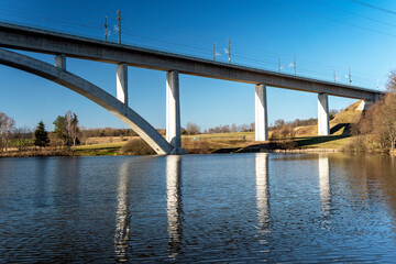 Ilmtalbrücke bei Ilmenau in Thüringen