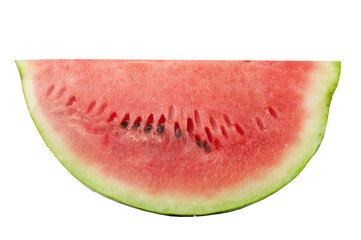 Fototapeta na wymiar Slice of water-melon on a white background