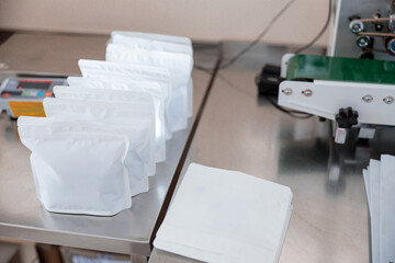 Professional coffee packing process