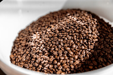 Professional coffee roasting process