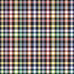 Rainbow Pastel Plaid textured Seamless Pattern