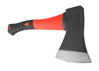 Hand Axe on white.